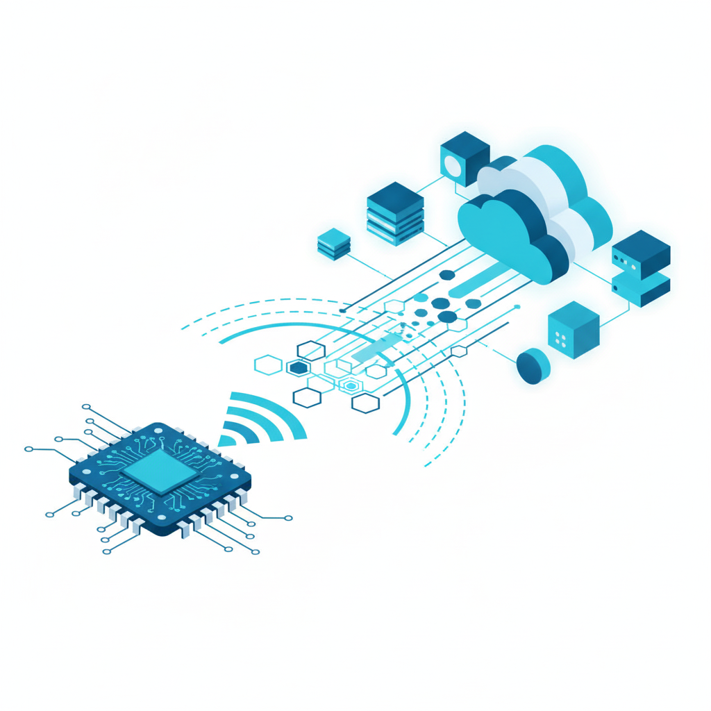 Silicon to Cloud Illustration